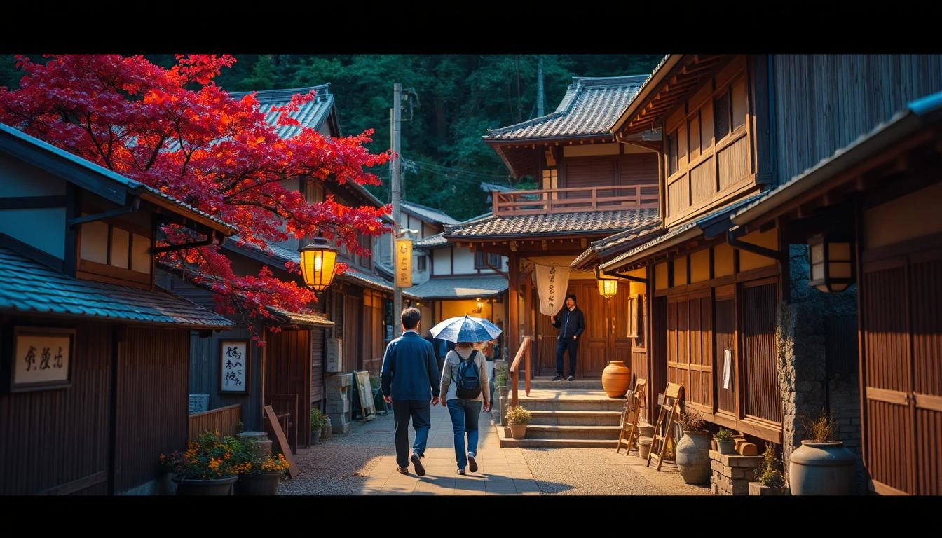 Image Hidden Local Attractions Across Japan